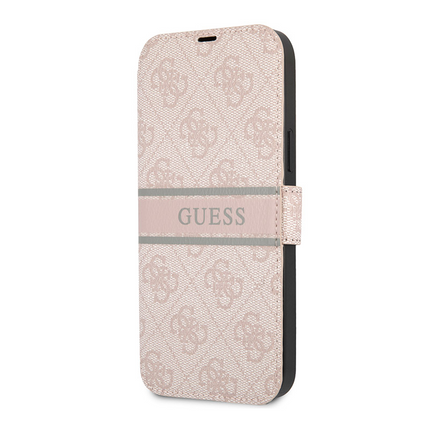 Torbica Guess Stripe Bk Pu za iPhone 13 6.1  (GUBKP13M4GDPI)