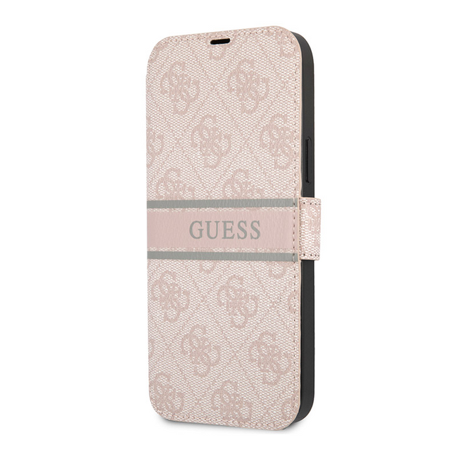 Torbica Guess Stripe Bk Pu za iPhone 13 6.1  (GUBKP13M4GDPI)
