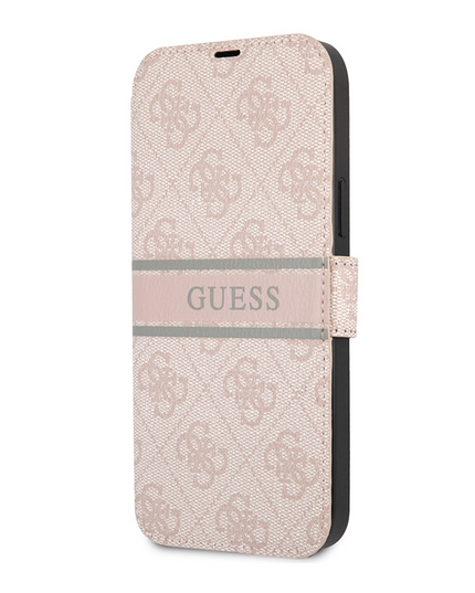 Torbica Guess Stripe Bk Pu za iPhone 13 6.1  (GUBKP13M4GDPI)