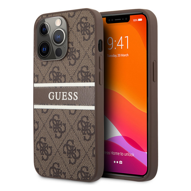 Torbica Guess Stripe za iPhone 13 Pro 6.1   (GUHCP13L4GDBR)