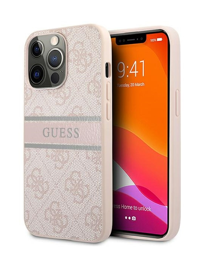 Torbica Guess Stripe za iPhone 13 Pro 6.1  (GUHCP13L4GDPI)