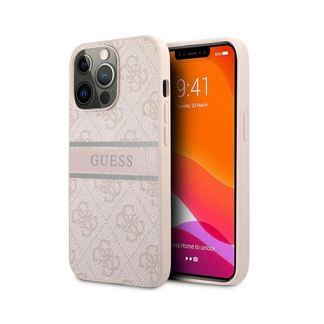 Torbica Guess Stripe za iPhone 13 Pro Max 6.7  (GUHCP13X4GDPI)