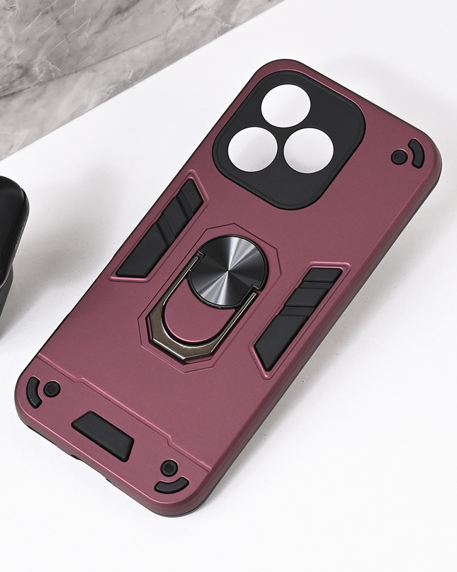 Torbica Hard Ring za Honor 400 Lite bordo
