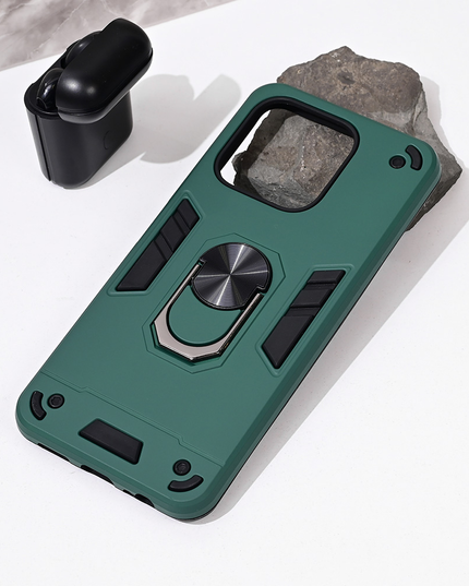 Torbica Hard Ring za Honor x6b tamno zelena