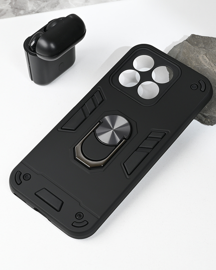 Torbica Hard Ring za Honor x8b crna