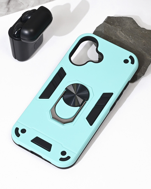 Torbica Hard Ring za iPhone 16 6.1 mint