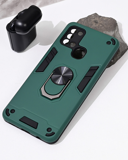 Torbica Hard Ring za Samsung A217F Galaxy A21s tamno zelena