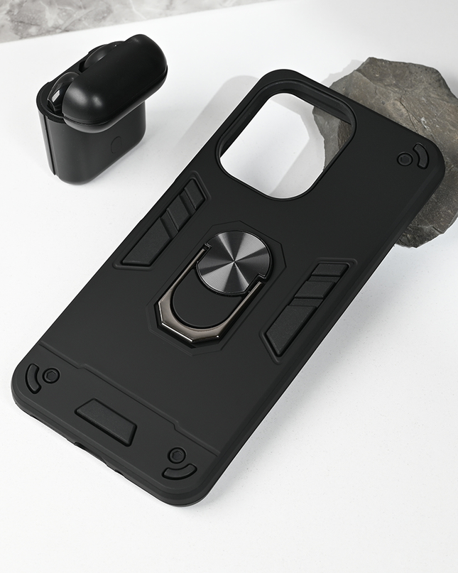 Torbica Hard Ring za Xiaomi Redmi 13C crna
