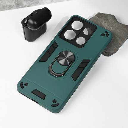 Torbica Hard Ring za Xiaomi Redmi Note 13 4G (EU) tamno zelena
