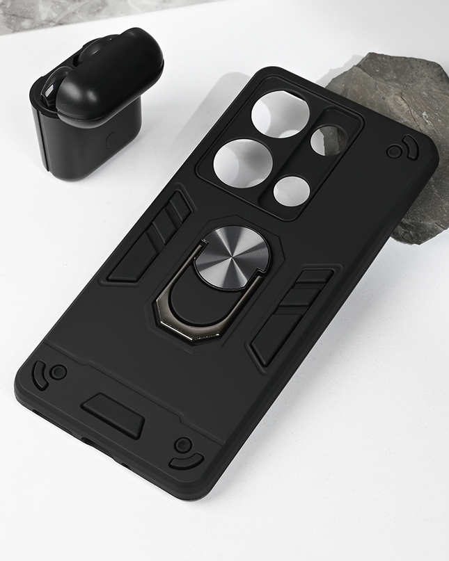 Torbica Hard Ring za Xiaomi Redmi Note 13 Pro 4G (EU) crna