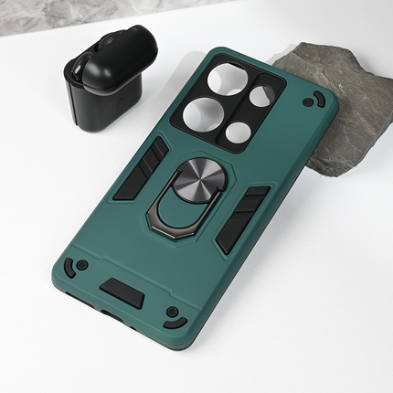 Torbica Hard Ring za Xiaomi Redmi Note 13 Pro 4G (EU) tamno zelena