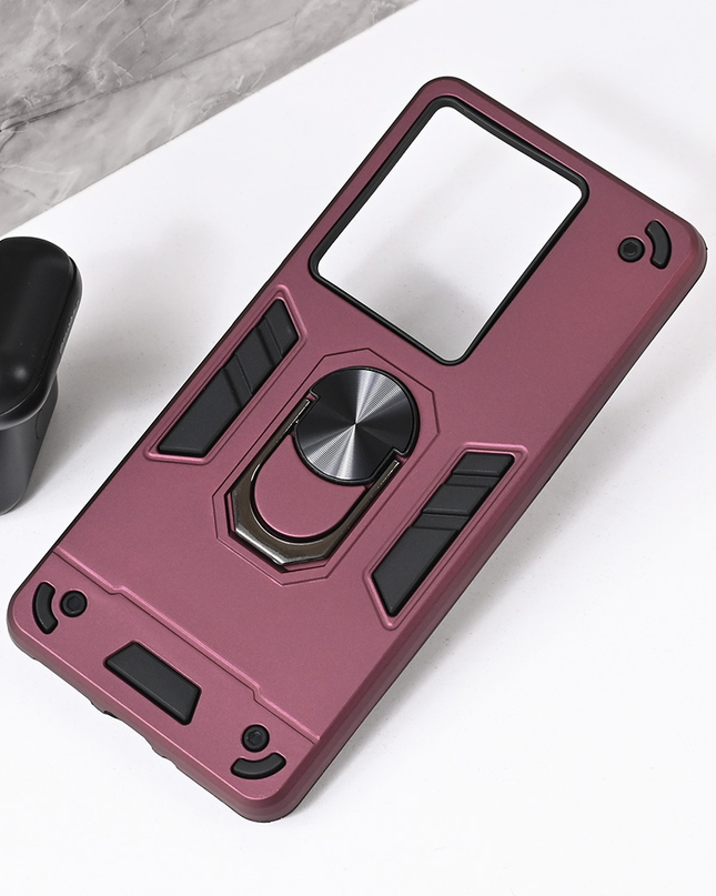 Torbica Hard Ring za Xiaomi Redmi Note 14s bordo