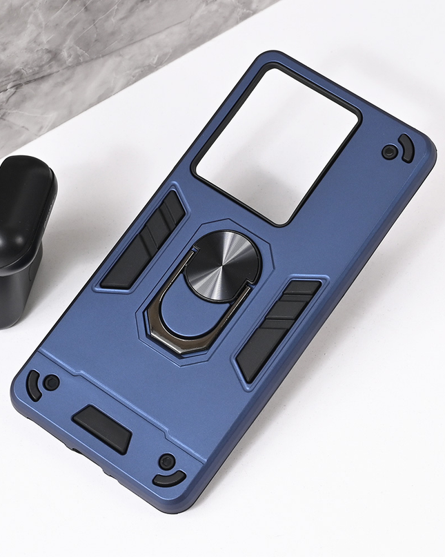 Torbica Hard Ring za Xiaomi Redmi Note 14s tamno plava