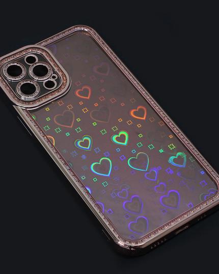Torbica Heart IMD za iPhone 12 Pro Max 6.7 roze