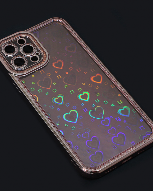 Torbica Heart IMD za iPhone 12 Pro Max 6.7 roze