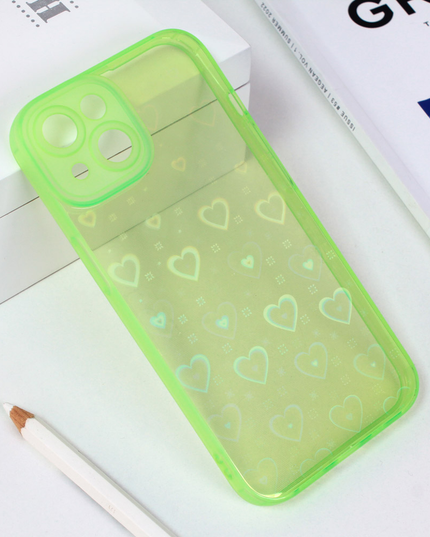 Torbica Heart Color IMD za iPhone 14 6.1 svetlo zelena