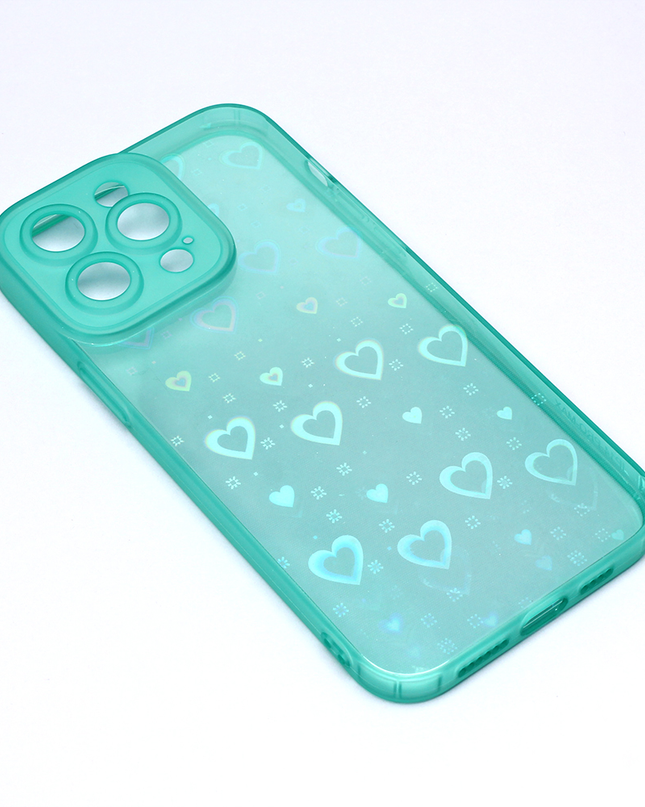 Torbica Heart Color IMD za iPhone 14 Pro Max 6.7 mint