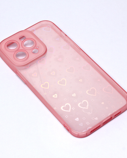 Torbica Heart Color IMD za iPhone 14 Pro Max 6.7 roze