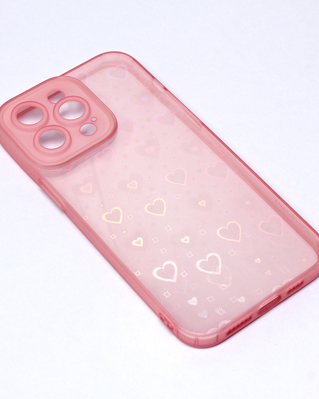 Torbica Heart Color IMD za iPhone 14 Pro Max 6.7 roze