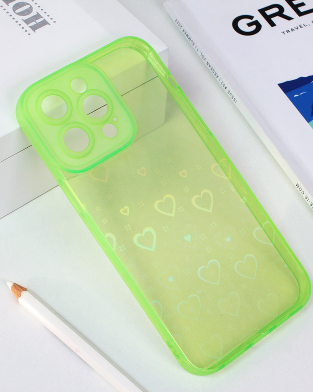 Torbica Heart Color IMD za iPhone 14 Pro Max 6.7 svetlo zelena