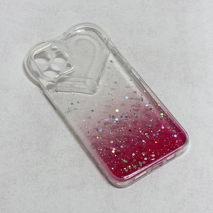 Torbica Heart Glitter za iPhone 12 Pro Max 6.7