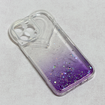 Torbica Heart Glitter za iPhone 13 Pro 6.1