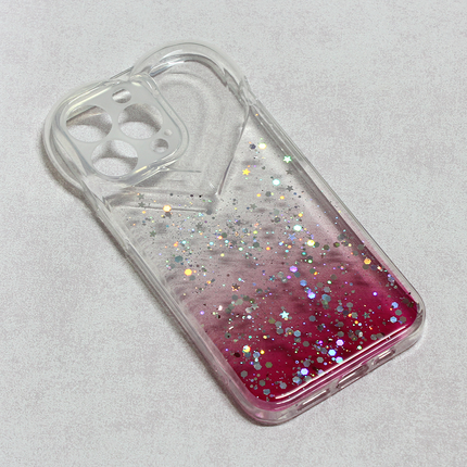 Torbica Heart Glitter za iPhone 13 Pro 6.1