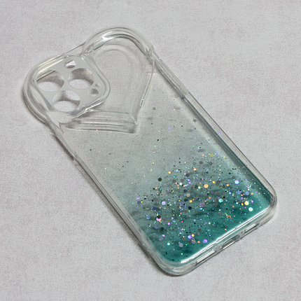 Torbica Heart Glitter za iPhone 13 Pro Max 6.7