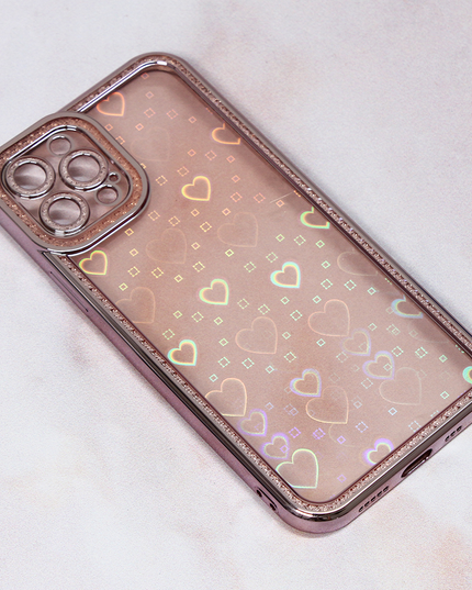 Torbica Heart IMD za iPhone 12 Pro 6.1 roze
