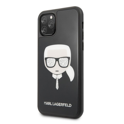 Torbica Karl Lagerfeld Double Layers Glitter za iPhone 11 Pro Max 6.5  ( KLHCN65DLHBK)