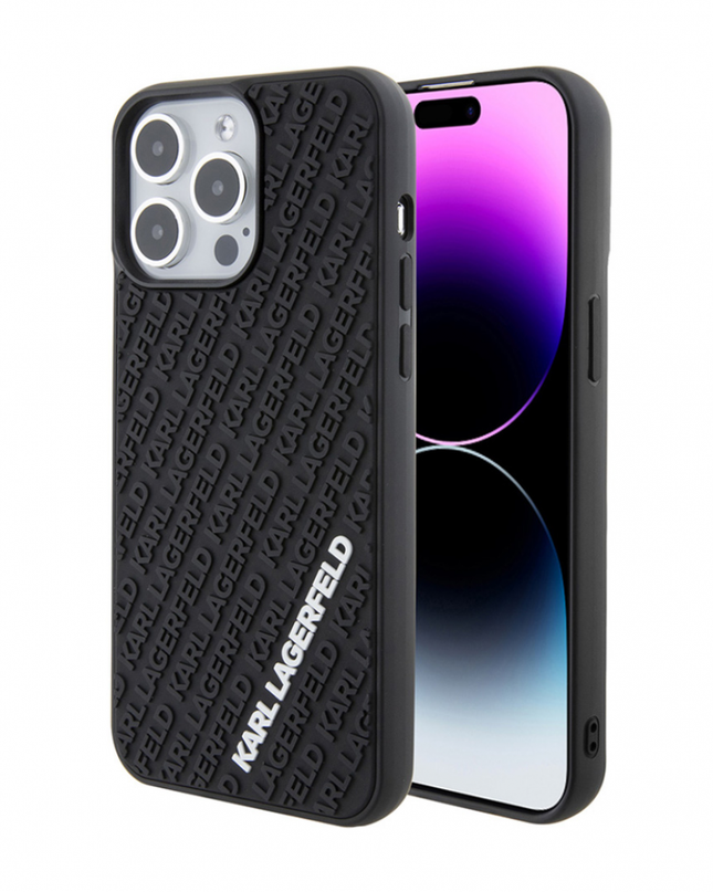 Torbica Karl Lagerfeld Hc 3D Multi Logo za iPhone 15 Pro 6.1  (KLHCP15L3DMKRLK)