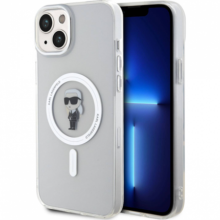 Torbica Karl Lagerfeld Hc Magsafe IML Ikonik za iPhone 15 6.1  (KLHMP15SHFCKNOT)