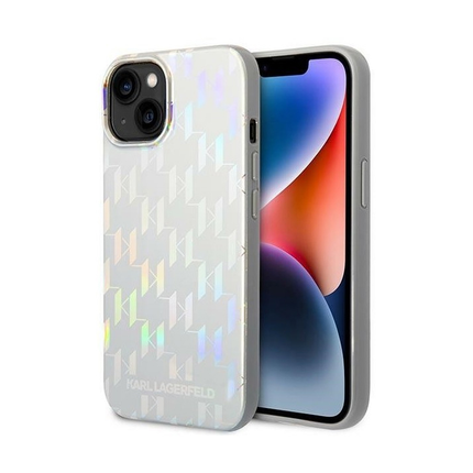 Torbica Karl Lagerfeld Hc Monogram Iridescent za iPhone 14 6.1  (KLHCP14SLGMMSV3)