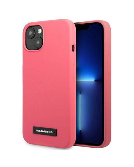 Torbica Karl Lagerfeld Hc Silicone Plaque za iPhone 13 6.1 (KLHCP13MSLMP1PI)