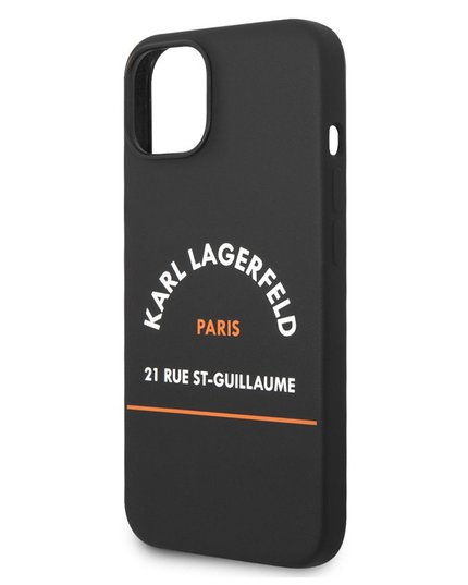 Torbica Karl Lagerfeld Hc Silicone RSG za iPhone 14 Plus 6.7  (KLHCP14MSRSGHLK)