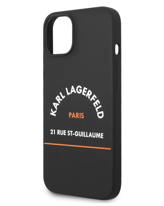 Torbica Karl Lagerfeld Hc Silicone RSG za iPhone 14 Plus 6.7  (KLHCP14MSRSGHLK)