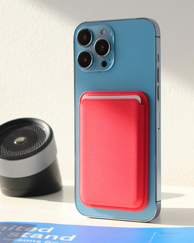 Torbica Leather Magsafe Pocket za iPhone 12