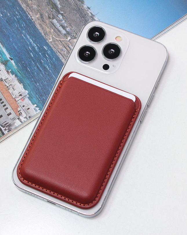 Torbica Leather Magsafe Pocket za iPhone 14