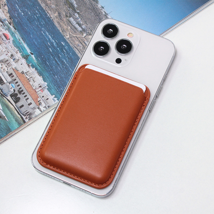 Torbica Leather Magsafe Pocket za iPhone 14