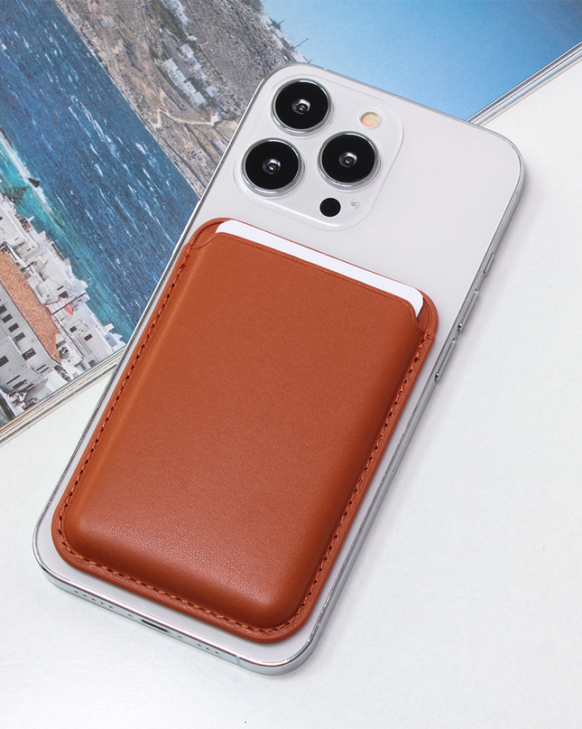 Torbica Leather Magsafe Pocket za iPhone 14