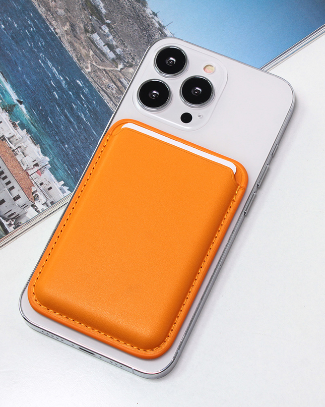 Torbica Leather Magsafe Pocket za iPhone 14