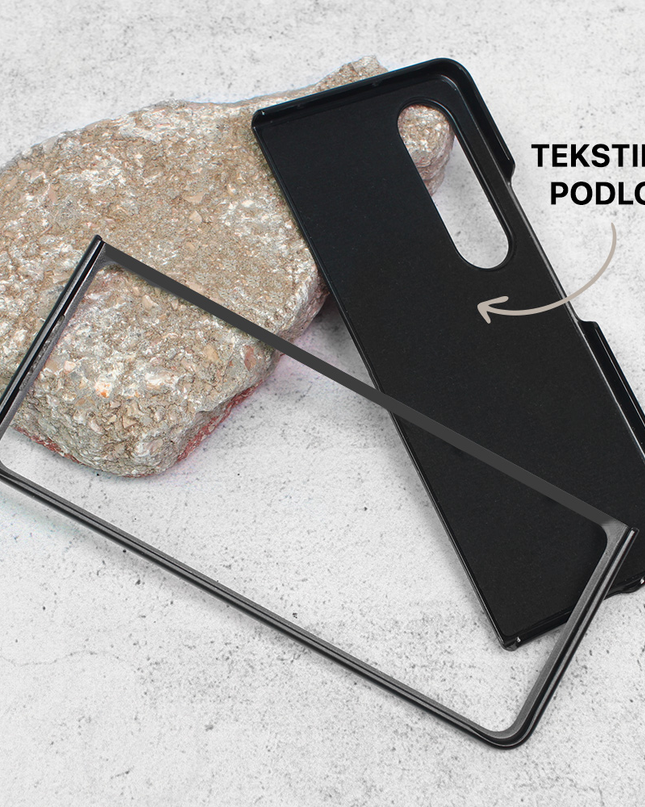 Maska Leather za Samsung F936B Galaxy Z Fold 4 5G plava