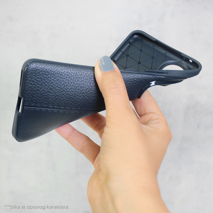 Torbica Leather za Xiaomi Redmi 13C crna