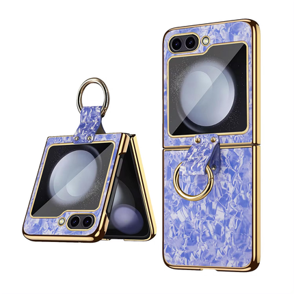 Torbica Luxurious Shell Pattern za Samsung F741B Galaxy Z Flip 6 5G