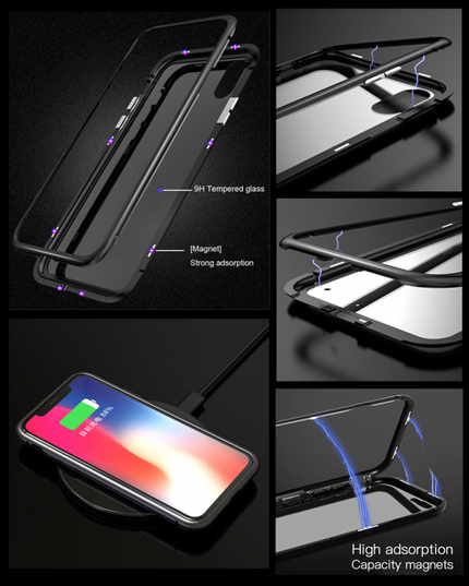 Maska Magnetic za Huawei Y5 2019/Honor 8S 2019/2020 crvena