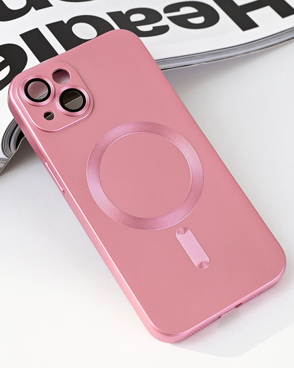 Torbica Magsafe Chrome za iPhone 14 6.1 roze