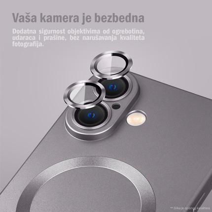 Torbica Magsafe Chrome za Samsung S921B Galaxy S24 crna