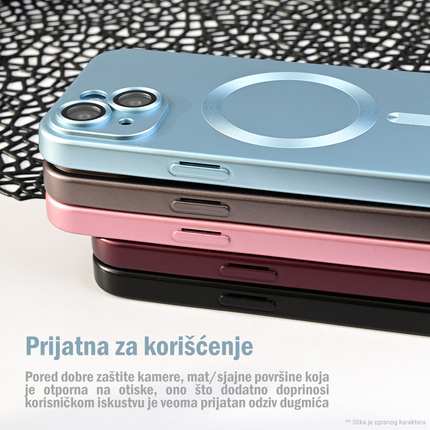 Torbica Magsafe Chrome za Samsung S921B Galaxy S24 crna