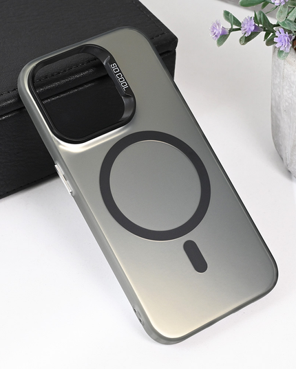 Torbica Magsafe Clear za iPhone 15 Pro 6.1 crna