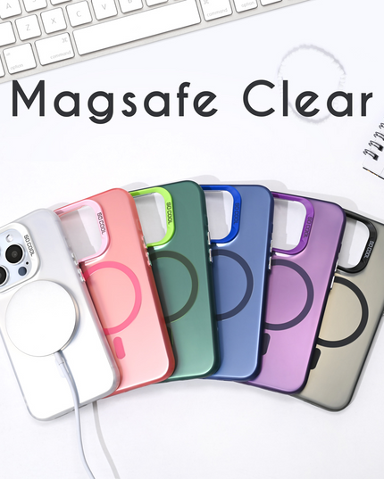 Torbica Magsafe Clear za iPhone 16 Pro 6.3 crna